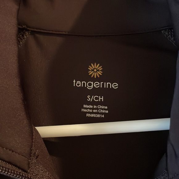 Tangerine burgundy zip up size small - Picture 2 of 3